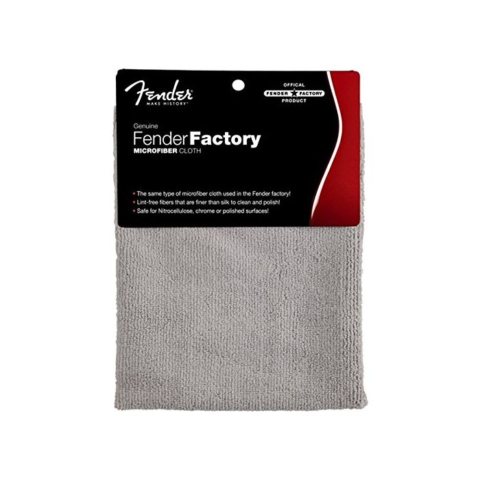 Genuine Fender Factory Microfiber Guitar/Instrument Polishing Cloth 099-0523-000