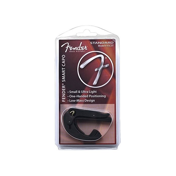 Genuine Fender FSCST Smart Capo Standard Electric and Acoustic Guitar Capo