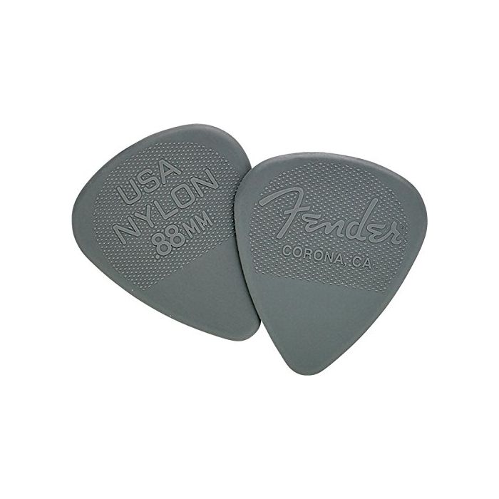 Fender Corona California Nylon Guitar Picks - .88mm, 12-Picks (1 Dozen)