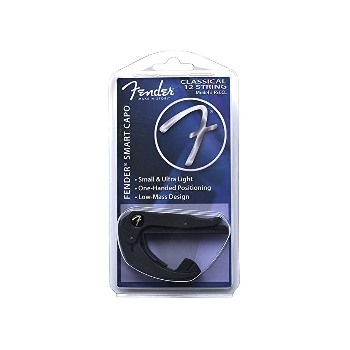 Genuine Fender FSCCL Smart Capo Guitar Capo for Classical & 12-String