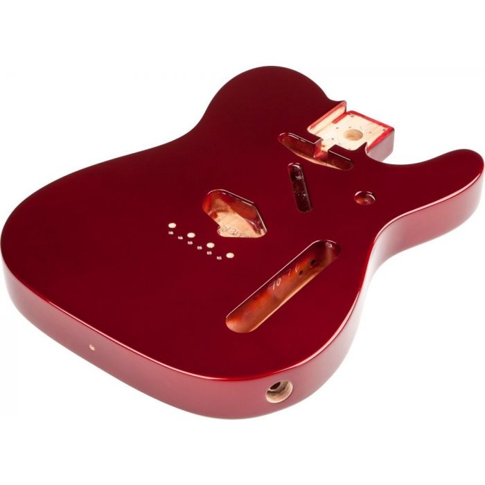 Genuine Fender Mexico Tele/Telecaster SS Alder Body Vintage Bridge Mount - RED