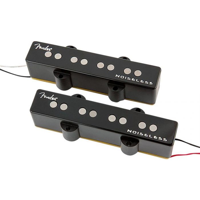 Genuine Fender GEN 4 Noiseless Jazz/J Bass Pickups Set - BLACK