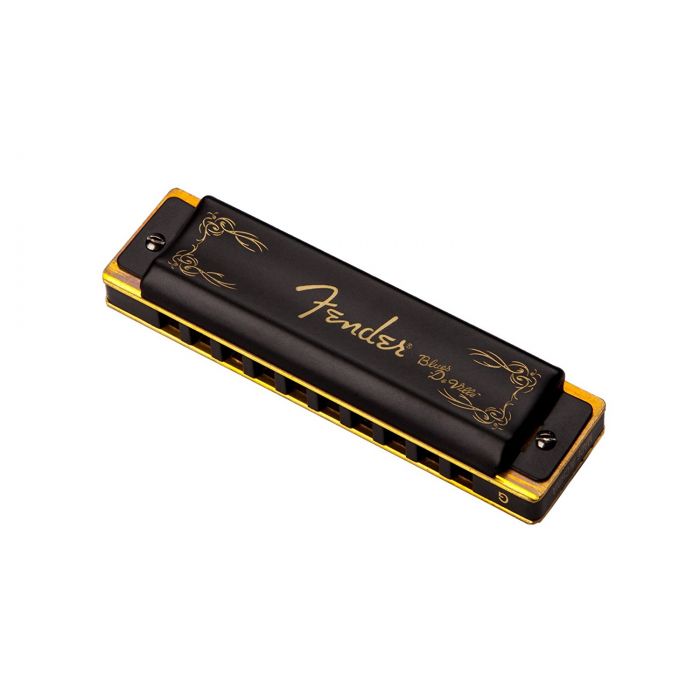 Fender Blues Deville 10 Hole Major Diatonic Harmonica, Key of A with Case