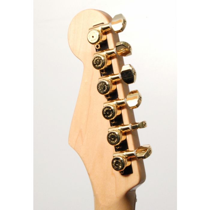 Hipshot GOLD 6-InLine Grip-Lock Non-Staggered Closed Guitar Tuners w/ UMP Kit