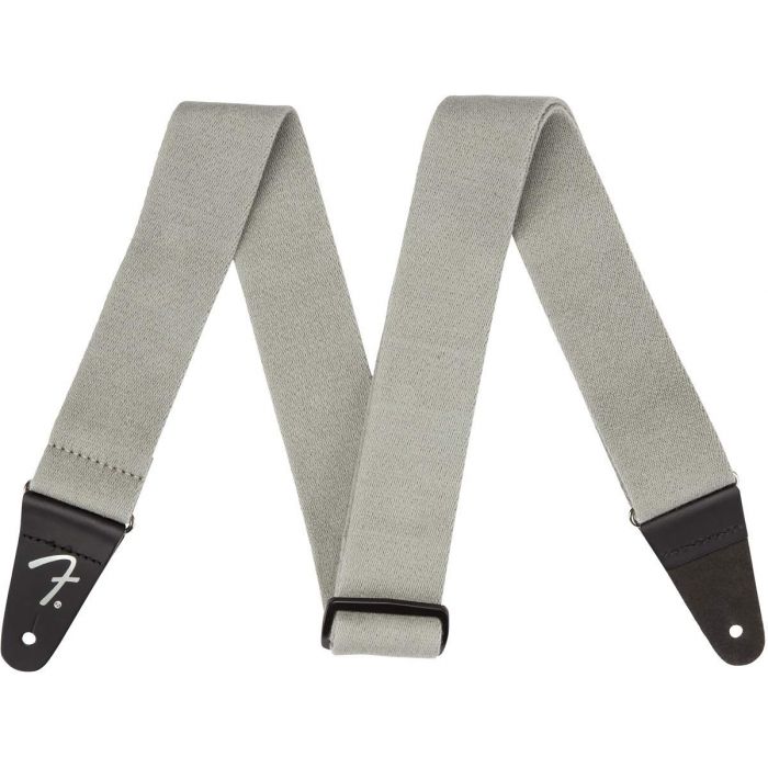 Genuine Fender Supersoft 2" Wide Guitar Strap - Grey - 099-0642-043