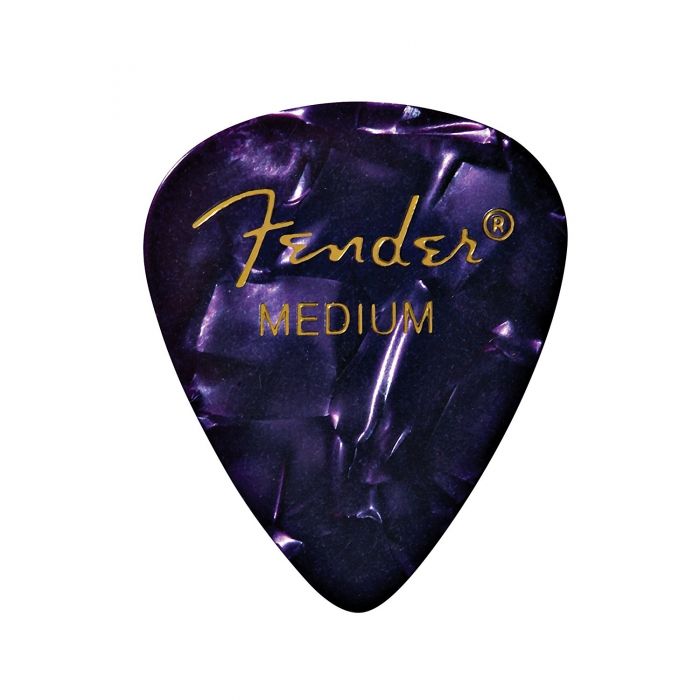 Fender 351 Premium Celluloid Guitar Picks - PURPLE, MEDIUM 144-Pack (1 Gross)