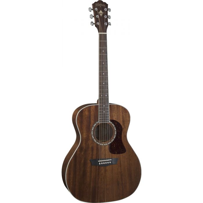 Washburn HG12S Heritage Series Mahog. Top Grand Auditorium Acoustic Guitar