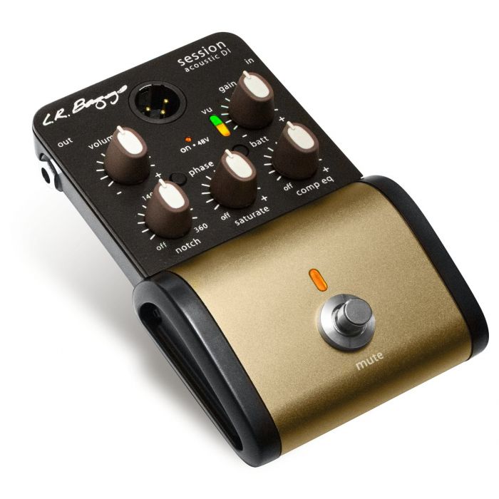 LR Baggs SESSION DI Acoustic Guitar Compression EQ DI Direct Box Preamp Pedal