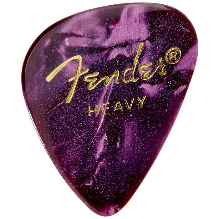 Fender 351 Premium Celluloid Guitar Picks - PURPLE, HEAVY 144-Pack (1 Gross)