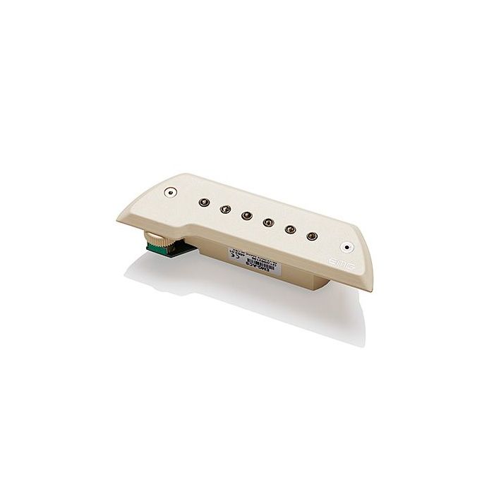 EMG ACS Acoustic Guitar Soundhole Pickup, Ivory w/ Chrome Poles (4653.00)