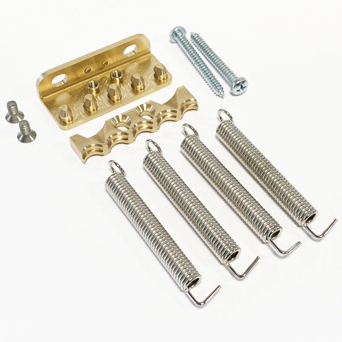 AxLabs APTCBR Tone Claw Locking Tremolo Spring Claw System, BRASS