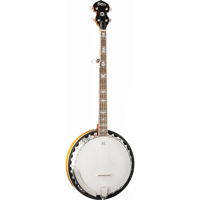 Washburn B10 Americana Series 5-String Banjo, Sunburst Gloss Finish