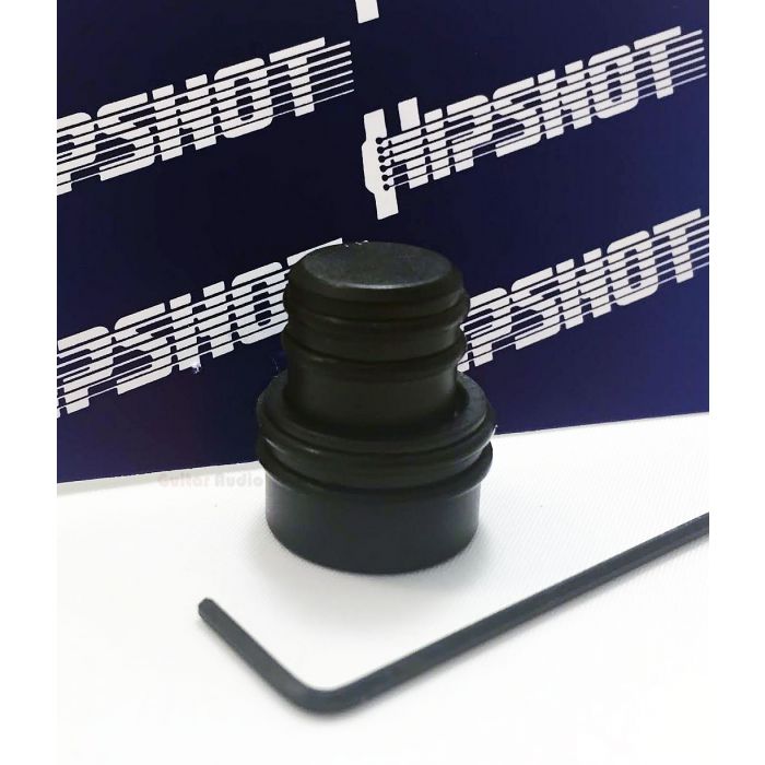 Hipshot O-Ring STACKED Guitar and Bass Control Knob - BLACK (80610B)