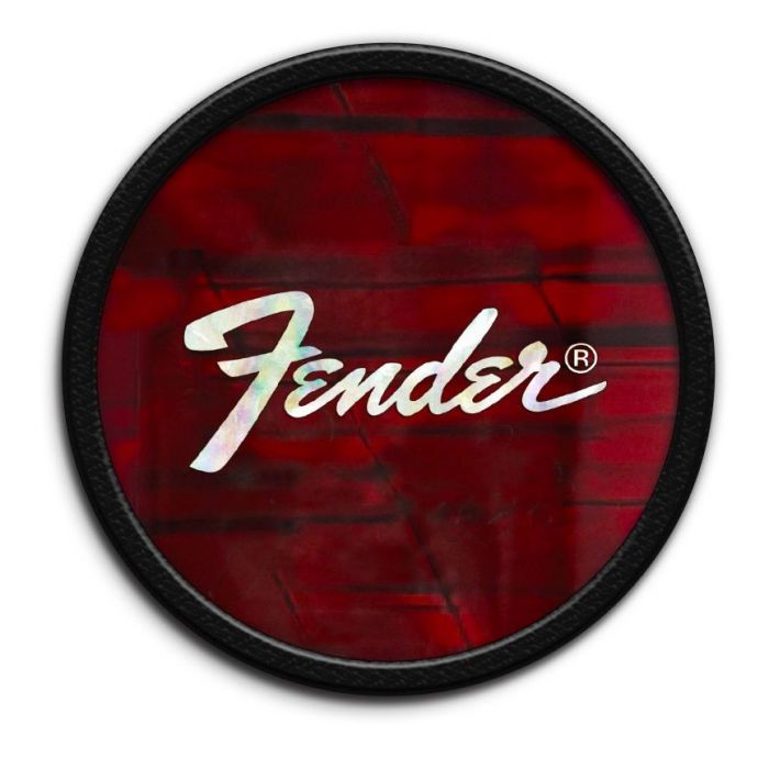 Thalia X Fender Pick Puck, Guitar Pick Holder, Red Angel Wing/Perine Logo