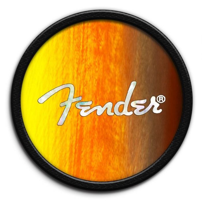 Thalia X Fender Pick Puck, Guitar Pick Holder, Sunburst/White Spaghetti Logo