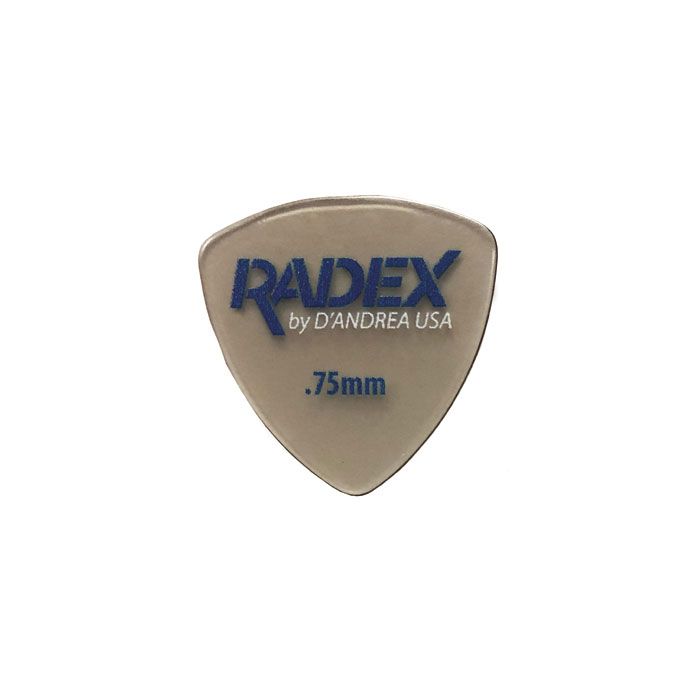 D'Andrea Radex Smoke Guitar Picks Set, .75mm, 346-Shape, 6-Pack