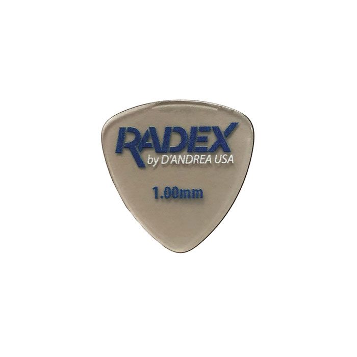 D'Andrea Radex Smoke Guitar Picks Set, 1.00mm, 346-Shape, 6-Pack