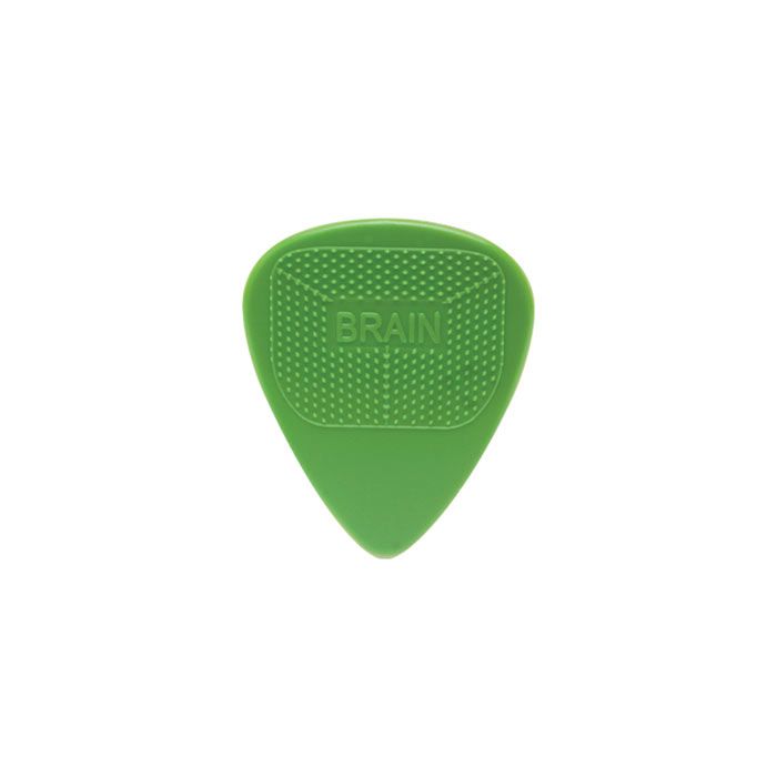 D'Andrea Snarling Dog Guitar Picks, Brain Picks, 72 Picks, .53mm Green