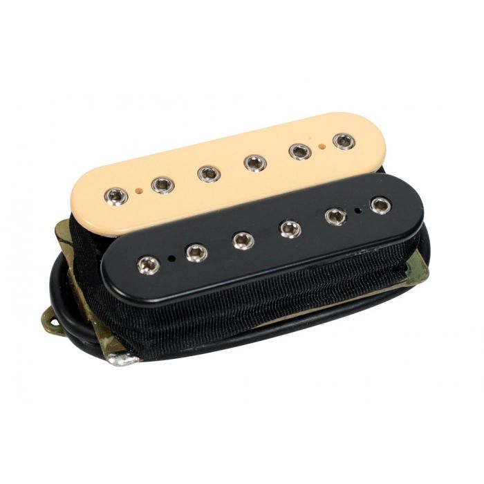 DiMarzio DP104BC Super II 2 Humbucker Guitar Pickup - BLACK and CREAM