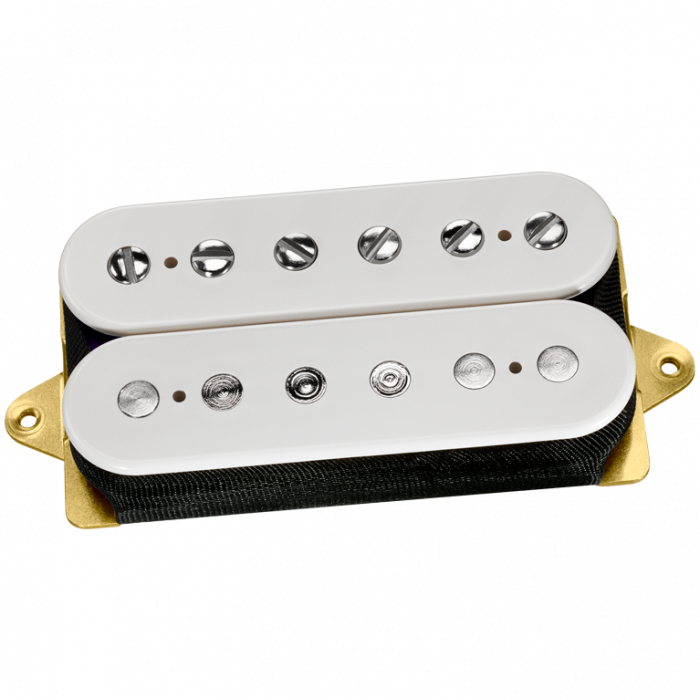 DiMarzio DP155F "The Tone Zone" F-Spaced Humbucker Guitar Bridge Pickup - WHITE