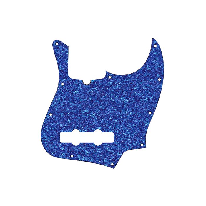 D'Andrea Pro Sparkle Pickguard for Fender Jazz/J-Bass - Blue Sparkle, DPP-JB-BLS