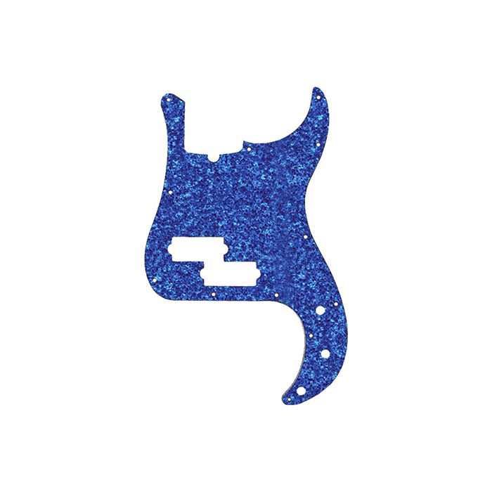 D'Andrea Pro Pickguard for Fender Precision/P-Bass - Blue Sparkle, DPP-PB-BLS