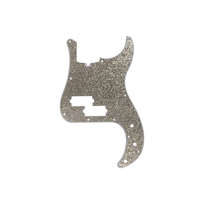 D'Andrea Pro Pickguard for Fender Precision/P-Bass - Silver Sparkle, DPP-PB-SIS