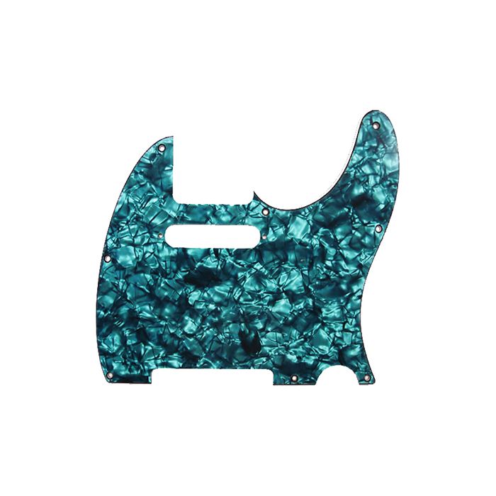 D'Andrea Pro Telecaster/Tele 8-Hole Guitar Pickguard - Aqua Pearl, DPP-TL-AQP