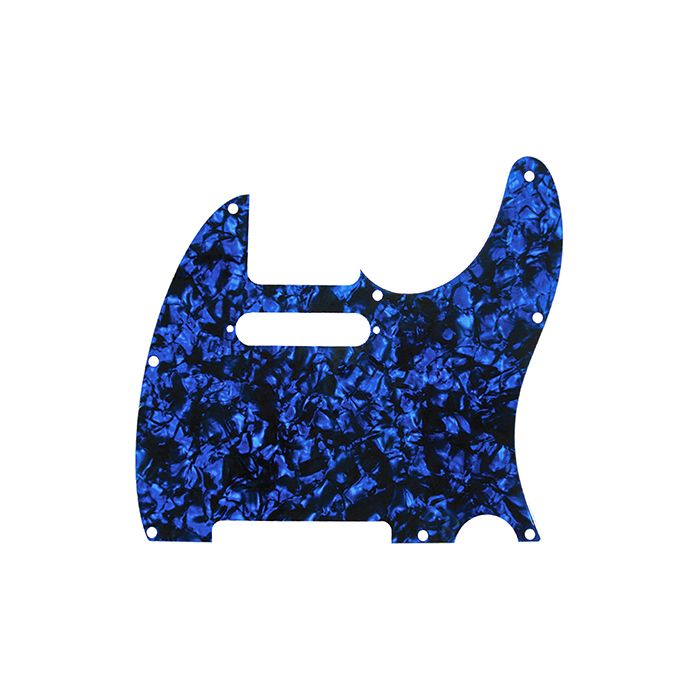 D'Andrea Pro Telecaster/Tele 8-Hole Guitar Pickguard - Blue Pearl, DPP-TL-BLP