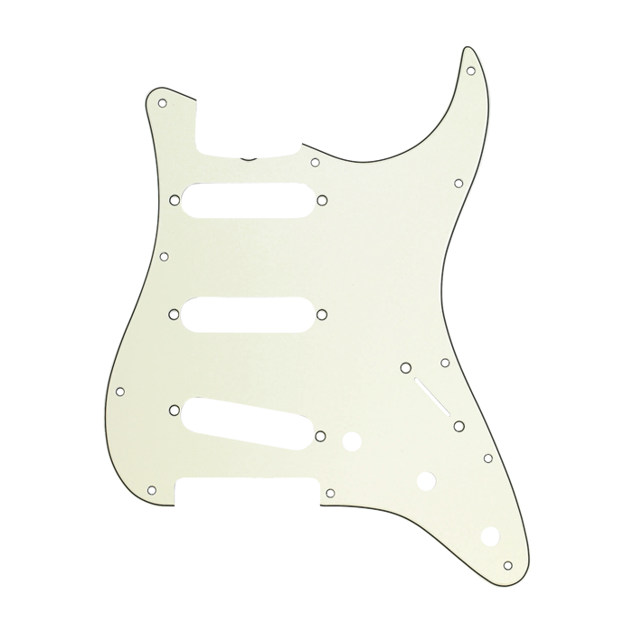 Genuine Fender 62 Stratocaster/Strat S/S/S 11-Hole Guitar Pickguard - MINT GREEN