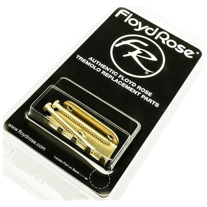 Genuine Floyd Rose BRASS Tremolo Tension Spring Claw with Screws - FRTCBRASS