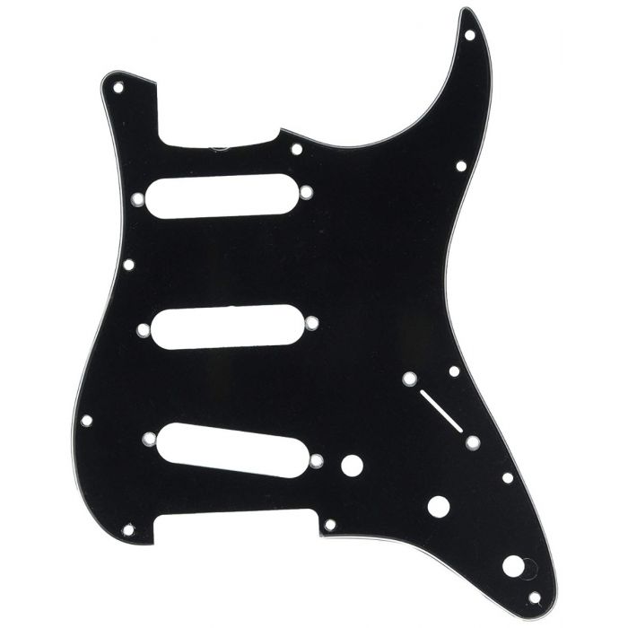 Genuine Fender Vintage Pickguard 62' Stratocaster/Strat 11-Hole, Black 3-Ply