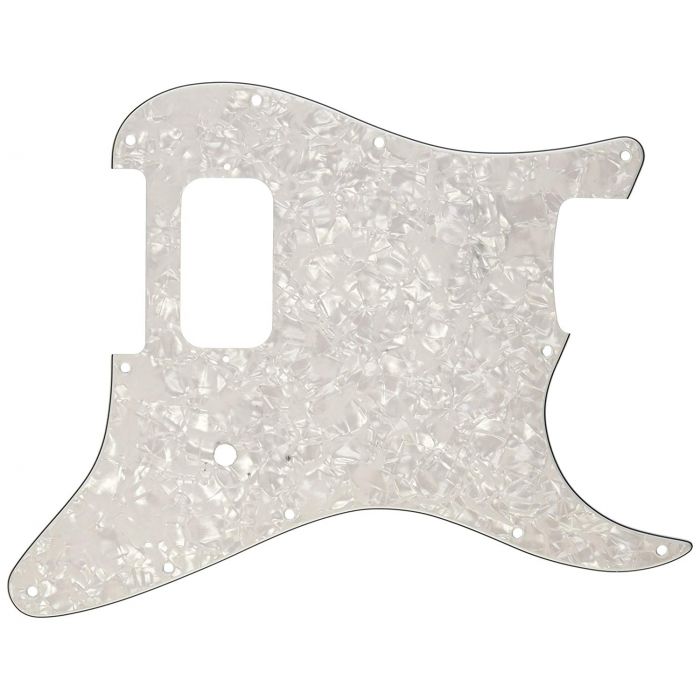 Genuine Fender 1 Humbucker Stratocaster/Strat Pickguard - White Moto Pearl