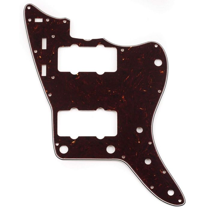 Genuine Fender Pure Vintage 4-Ply Pickguard, 65 Jazzmaster, Brown Tortoise Shell