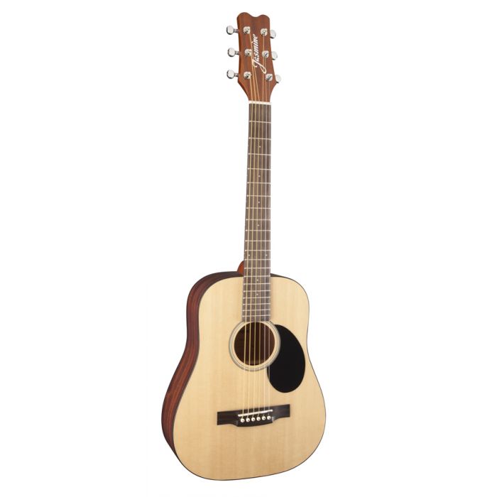 Jasmine JM10-NAT Mini Natural Travel Acoustic Guitar with Gig Bag