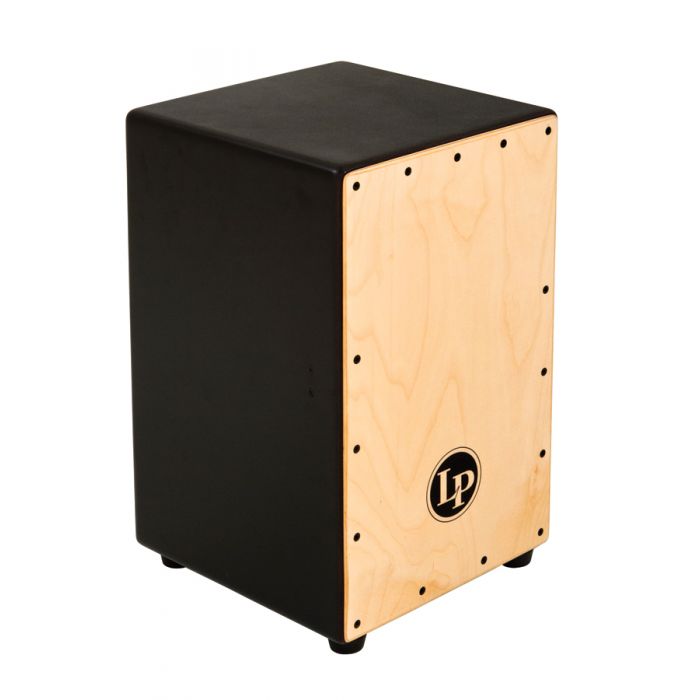 Latin Percussion LP1426 Adjustable Cajon Drum - Black Finish w/ Birch Wood Plate