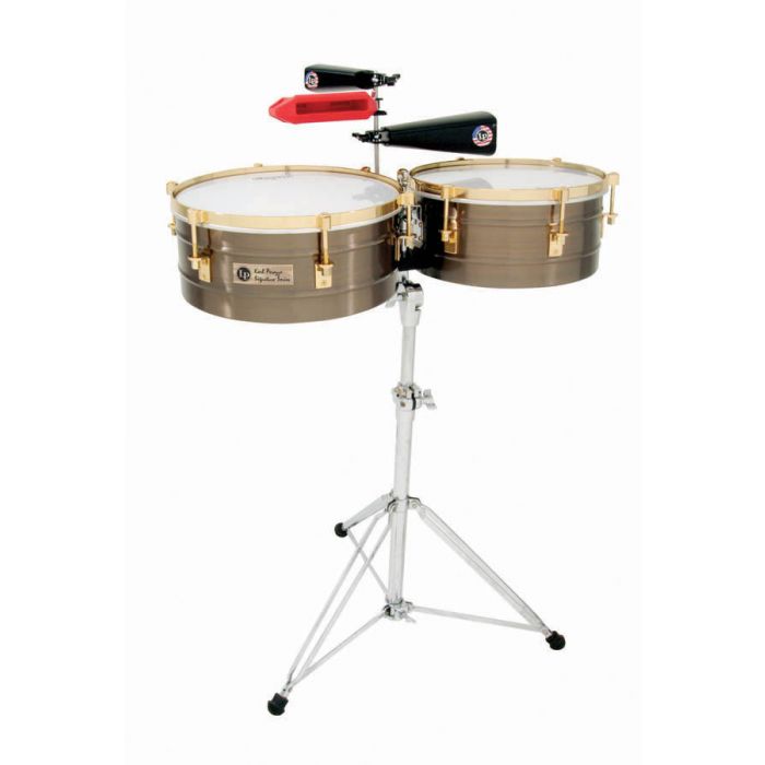 LP Latin Percussion Karl Perazzo 14" & 15" Timbales - Bronze