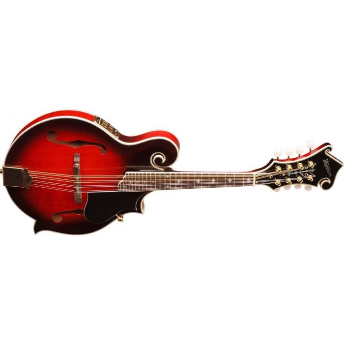 Washburn M3SWETWRK Florentine Cutaway Acoustic-Electric Mandolin with Case