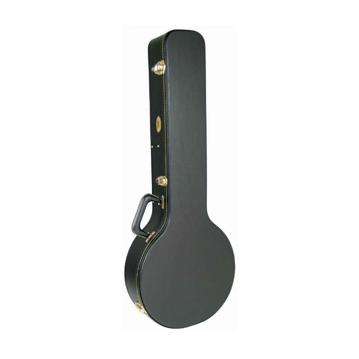 MBT Hardshell Wood Banjo Case - Black Tolex Covering - MBTBANWBK