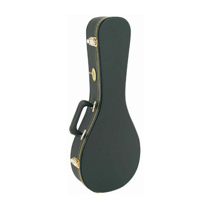 MBT Wood Hardshell Mandolin Case - Black Tolex Finish - MBTMANWBK