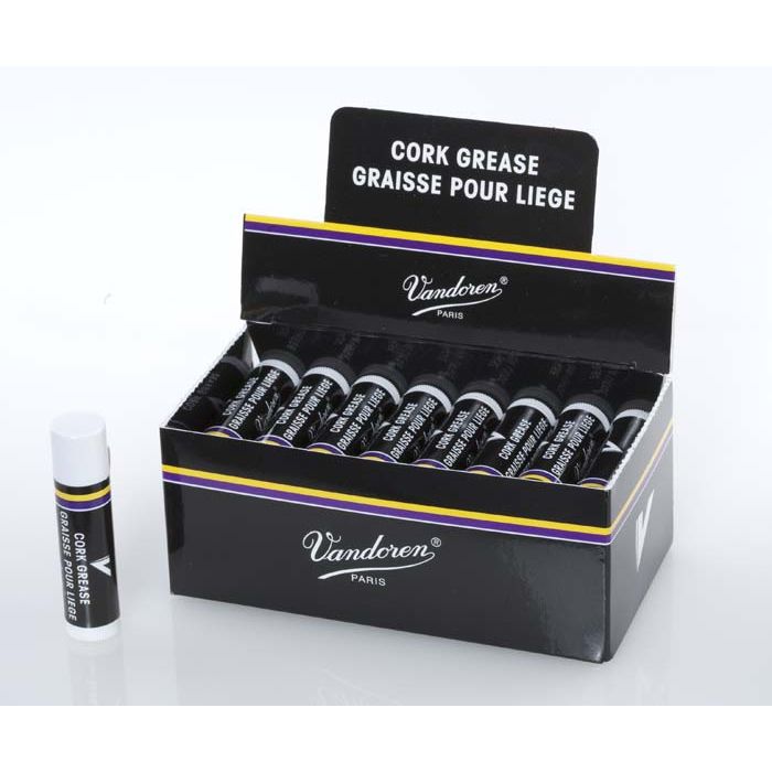 Vandoren CG100/24 Cork Grease - Box of 24 Tubes