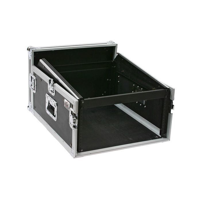 OSP 4-Space ATA Mixer Rack Road Tour Flight Case 12-Space Depth - MC12U-4