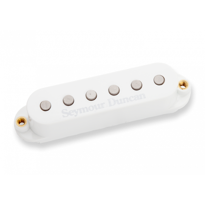 Seymour Duncan STK-S4b Classic Stack Plus Stratocaster Bridge Pickup, White, 11203-10-WC