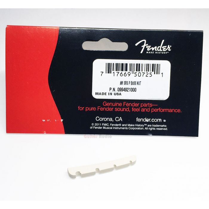 Genuine Fender American Series 4-String Slotted Precision P-Bass Neck Nut