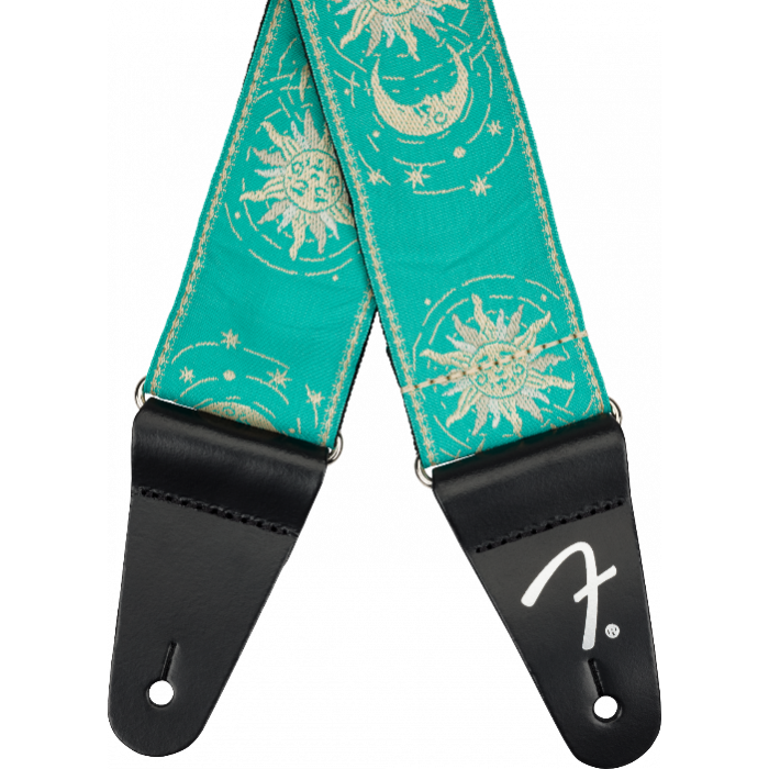 Genuine Fender American Vintage II Sun Guitar Strap, Sea Foam Green