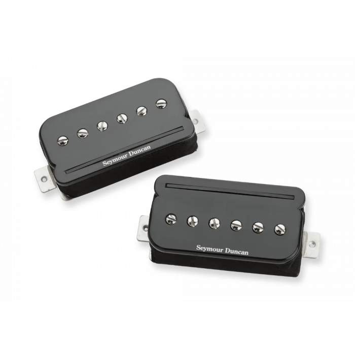 Seymour Duncan SHPR-1s P-Rails Humbucker Pickup Set, Black