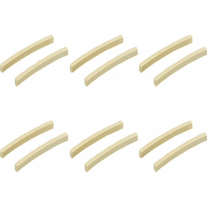 Genuine Fender Melamine Stratocaster/Telecaster String Nut Blanks (Pack of 12)