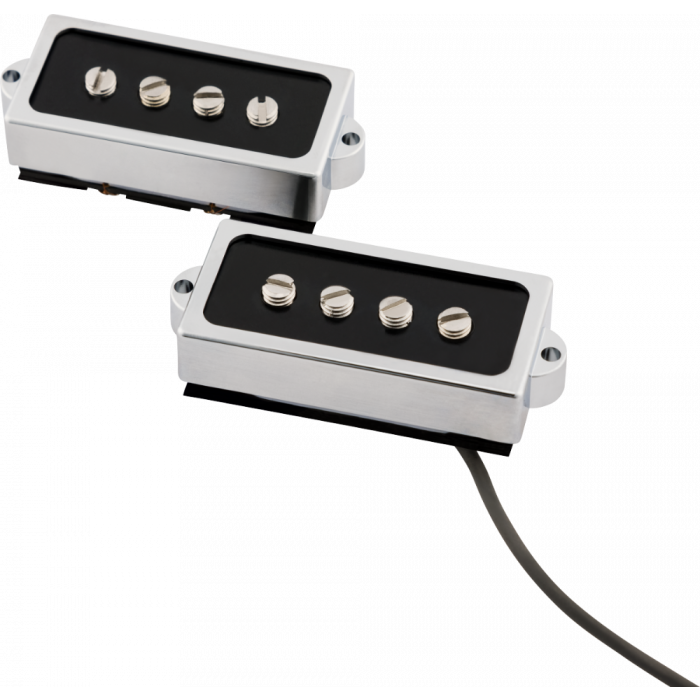 Genuine Fender American Cobalt Chrome Precision Bass Pickup Set, 099-2375-000