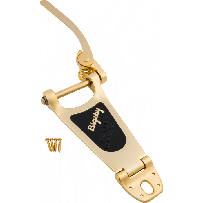 Bigsby B6 Guitar Vibrato Tailpiece, Gold, Extra Short Hinge