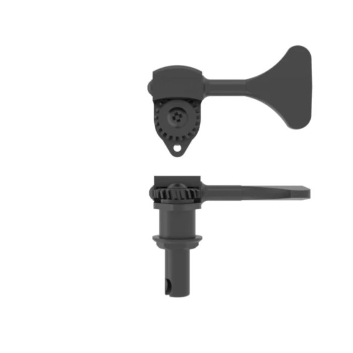 Hipshot 20650B Single Y-Key Ultralite Bass Tuning Key 3/8", Black